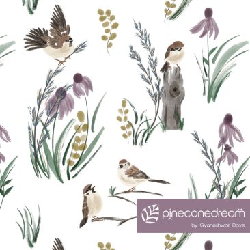Sparrows Prairie Illustrated Home goods